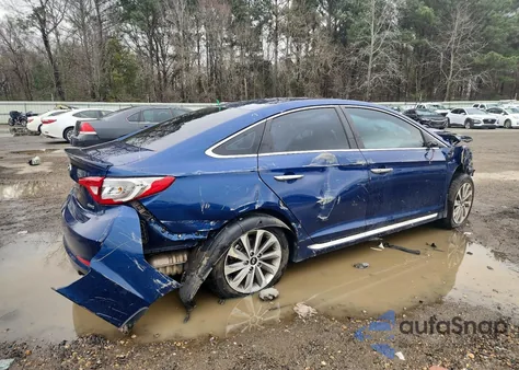 2015 Hyundai Sonata Sport z USA, uszkodzony, nr VIN 5NPE34AF5FH153086